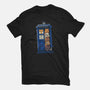 Tardis Cats-Mens-Basic-Tee-tobefonseca