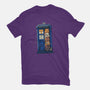 Tardis Cats-Mens-Basic-Tee-tobefonseca