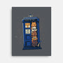 Tardis Cats-None-Stretched-Canvas-tobefonseca