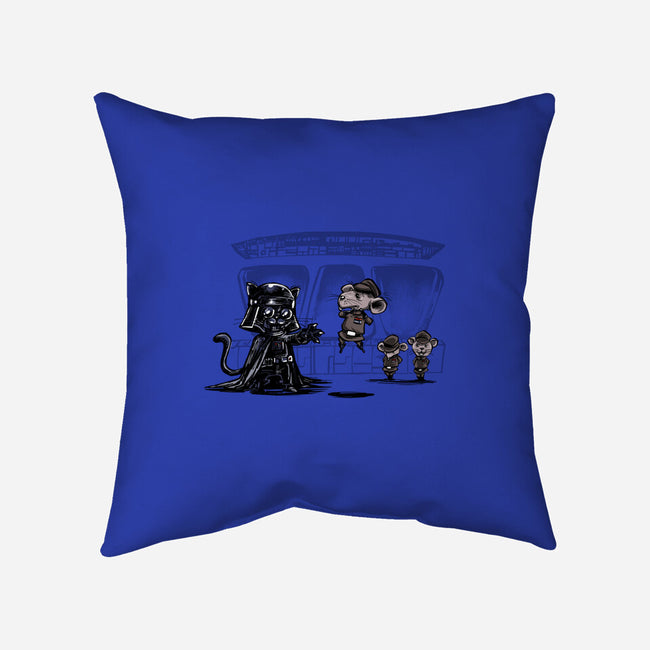 Cat Vader-None-Removable Cover-Throw Pillow-zascanauta