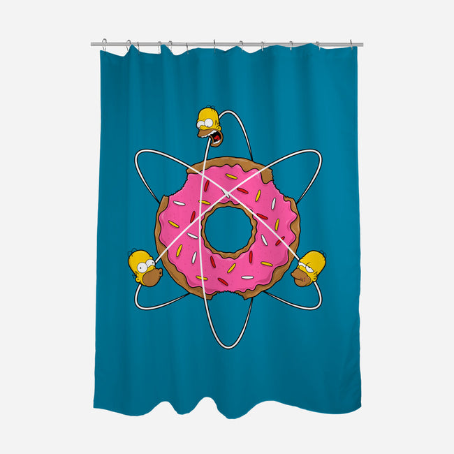 Homer's Science-None-Polyester-Shower Curtain-Umberto Vicente