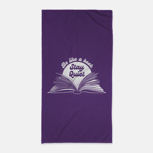 Be Like A Book-None-Beach-Towel-rocketman_art