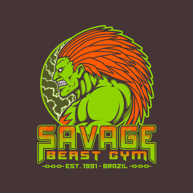 Savage Beast Gym-None-Polyester-Shower Curtain-pigboom