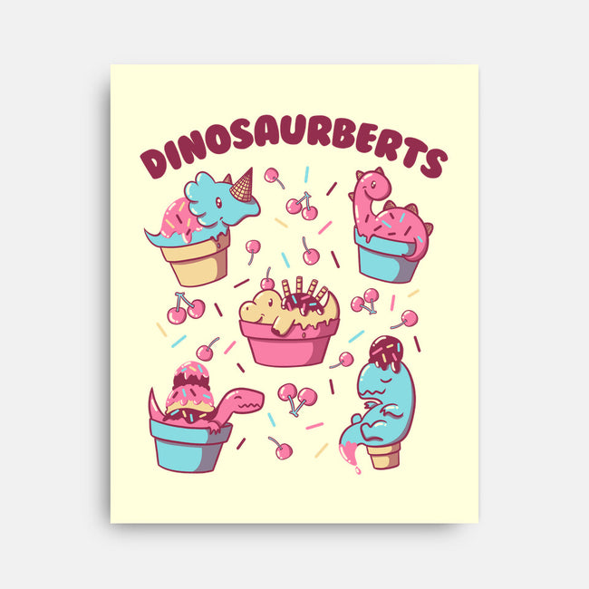 Dinosaurberts-None-Stretched-Canvas-tobefonseca