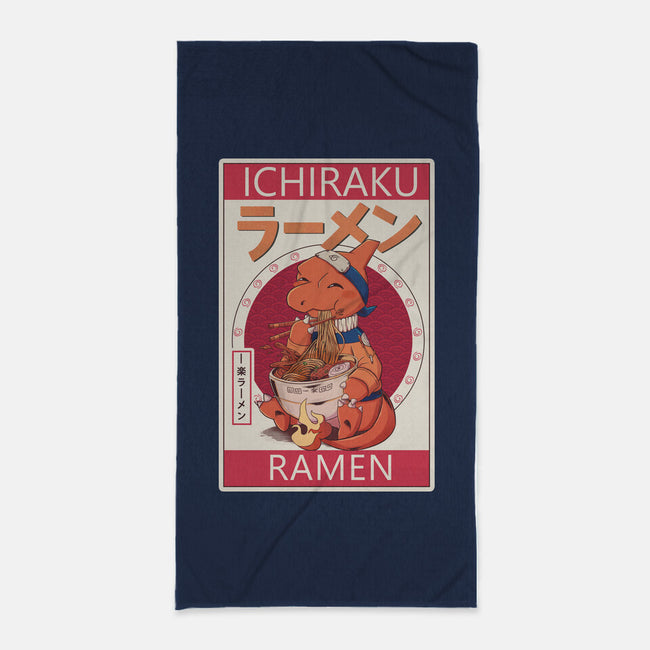 Ichiraku Noodles-None-Beach-Towel-jacnicolauart