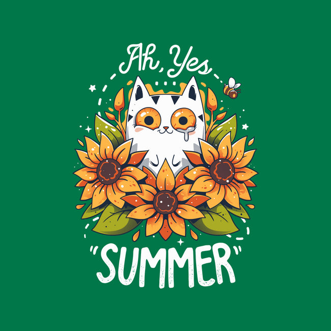 Summer Kitten Sniffles-Mens-Premium-Tee-Snouleaf