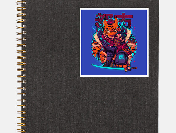 Cyber Samurai Tiger