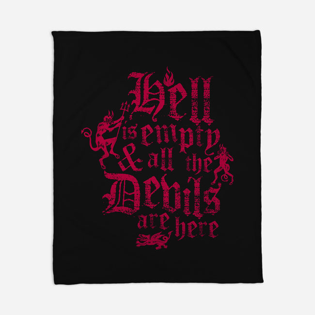 All The Devils Are Here-None-Fleece-Blanket-Nemons