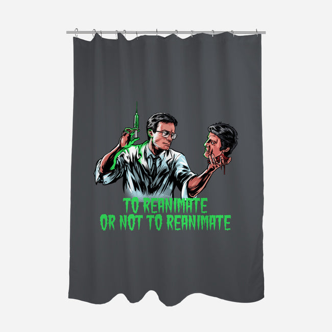 To Reanimate-None-Polyester-Shower Curtain-zascanauta