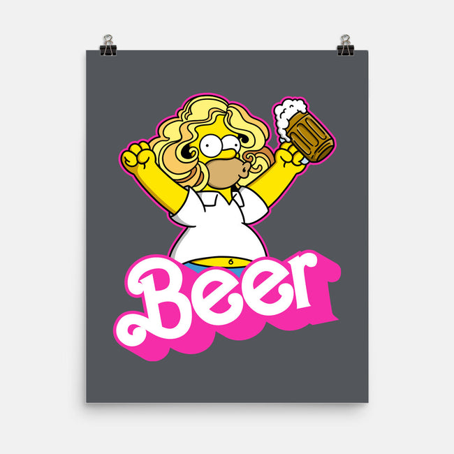 Beerbie-None-Matte-Poster-Barbadifuoco