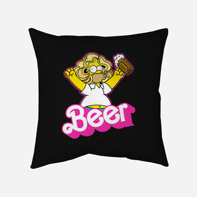 Beerbie-None-Removable Cover w Insert-Throw Pillow-Barbadifuoco