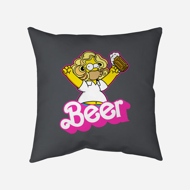 Beerbie-None-Removable Cover w Insert-Throw Pillow-Barbadifuoco