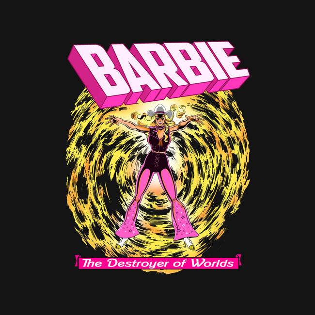 Dark Barbie-Womens-Basic-Tee-MarianoSan