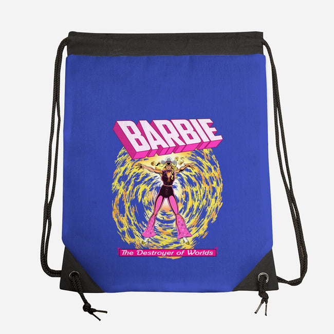 Dark Barbie-None-Drawstring-Bag-MarianoSan