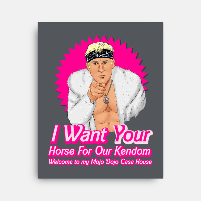 I Want Your Horse-None-Stretched-Canvas-MarianoSan