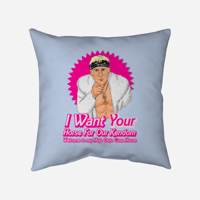 I Want Your Horse-None-Removable Cover-Throw Pillow-MarianoSan