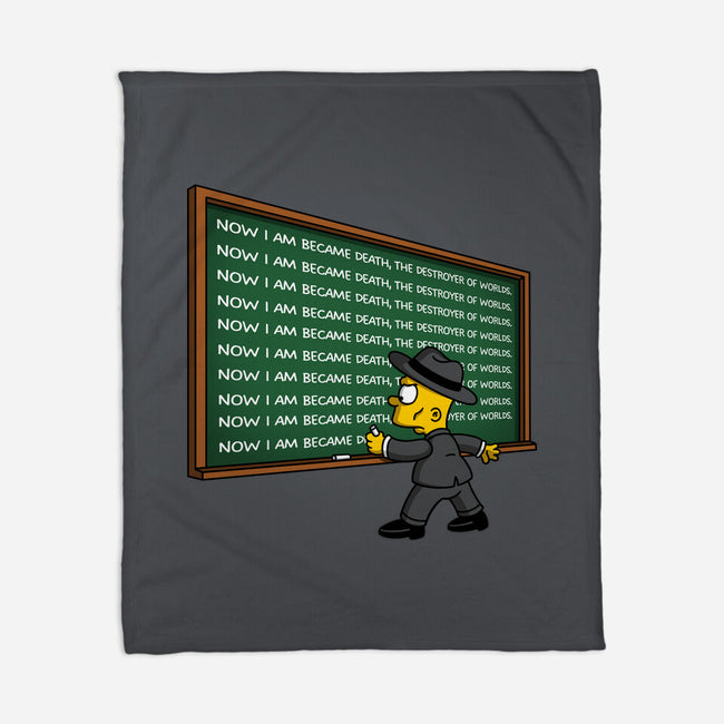 I Am Became Death-None-Fleece-Blanket-Barbadifuoco