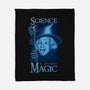 Science Is The Real Magic-None-Fleece-Blanket-sachpica