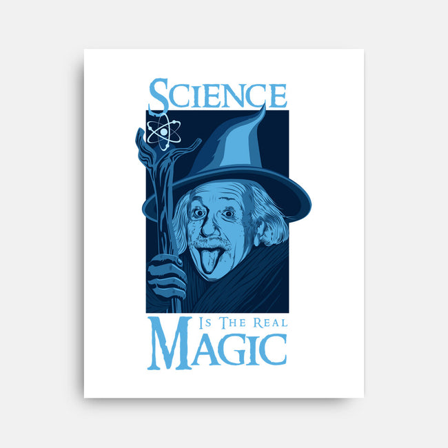 Science Is The Real Magic-None-Stretched-Canvas-sachpica