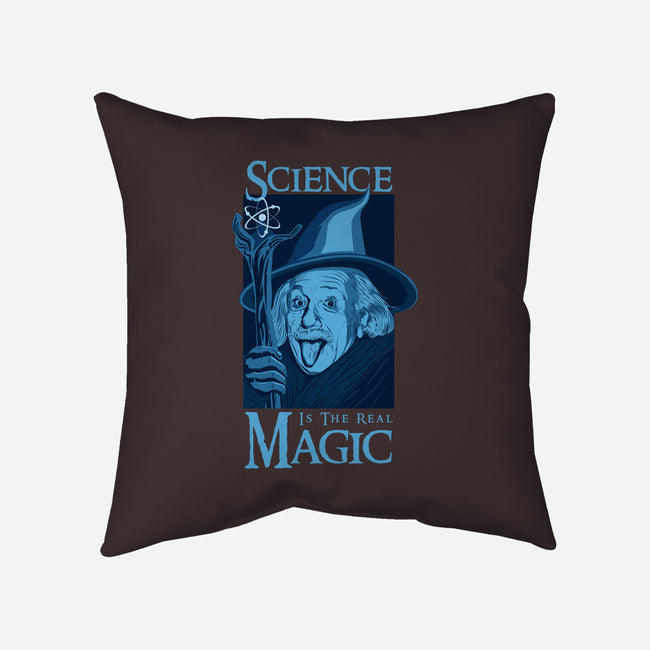 Science Is The Real Magic-None-Removable Cover-Throw Pillow-sachpica