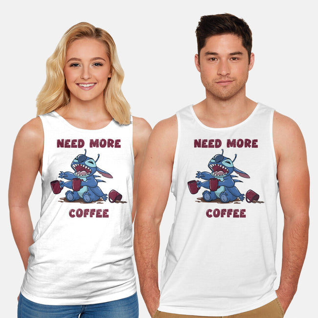 Need More Coffee-Unisex-Basic-Tank-Claudia