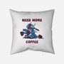 Need More Coffee-None-Non-Removable Cover w Insert-Throw Pillow-Claudia