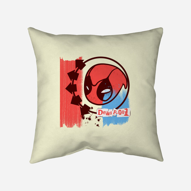 DeadP-001-None-Removable Cover-Throw Pillow-Ryuga