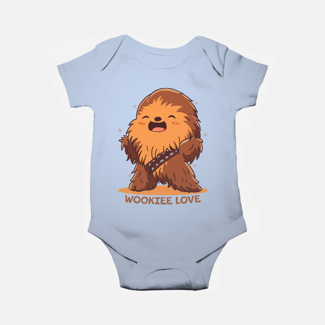 Wookie Love-Baby-Basic-Onesie-fanfreak1