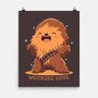 Wookie Love-None-Matte-Poster-fanfreak1