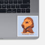 Wookie Love-None-Glossy-Sticker-fanfreak1