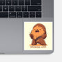 Wookie Love-None-Glossy-Sticker-fanfreak1