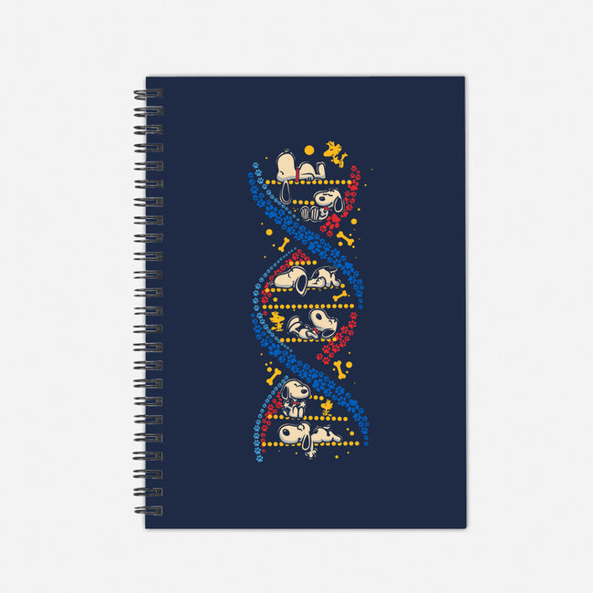 Beagles DNA-None-Dot Grid-Notebook-erion_designs