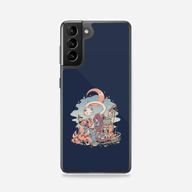 Night Tea-Samsung-Snap-Phone Case-ilustrata
