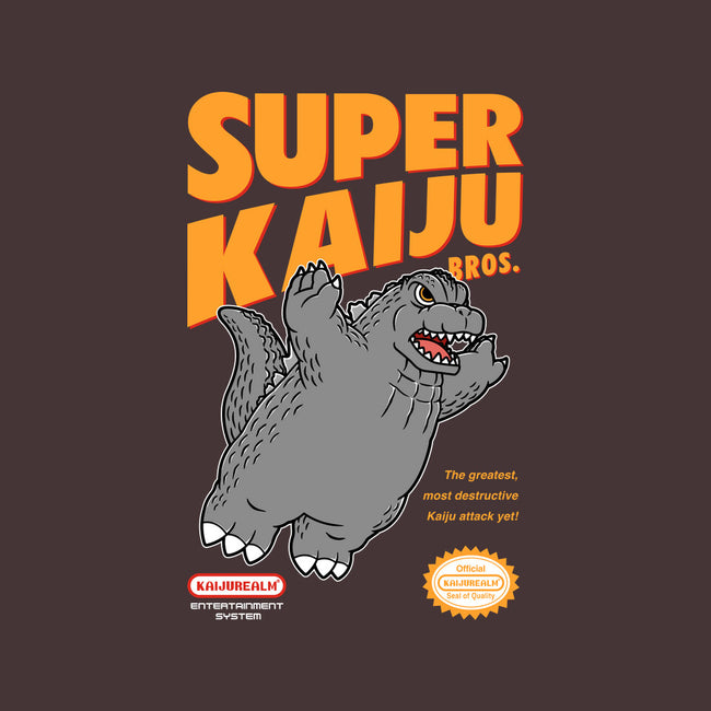 Super Kaiju-None-Removable Cover-Throw Pillow-pigboom