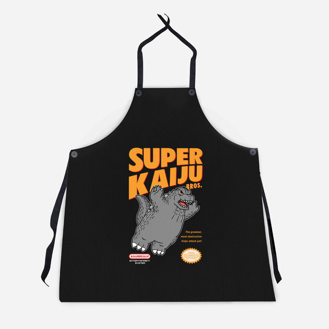Super Kaiju-Unisex-Kitchen-Apron-pigboom