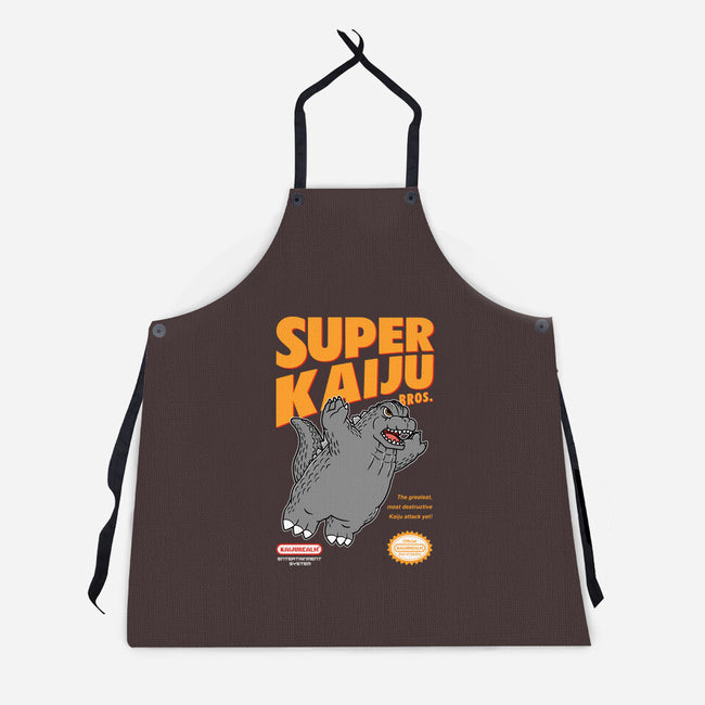 Super Kaiju-Unisex-Kitchen-Apron-pigboom
