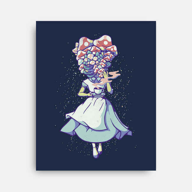Alice Mushroom-None-Stretched-Canvas-tobefonseca