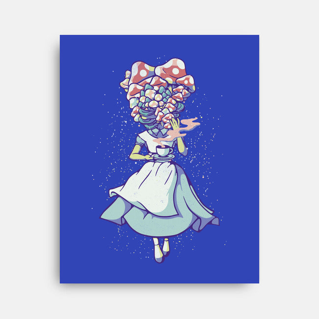 Alice Mushroom-None-Stretched-Canvas-tobefonseca