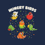 Hungry Birds-None-Polyester-Shower Curtain-tobefonseca