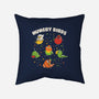 Hungry Birds-None-Removable Cover w Insert-Throw Pillow-tobefonseca