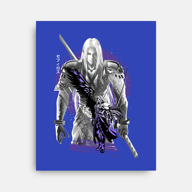 Angel Of Death Sephiroth-None-Stretched-Canvas-hypertwenty