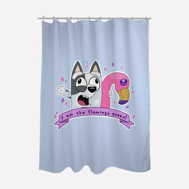 I Am The Flamingo Queen-None-Polyester-Shower Curtain-Alexhefe