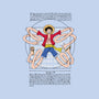 Vitruvian Luffy-None-Glossy-Sticker-Umberto Vicente