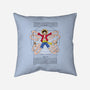 Vitruvian Luffy-None-Removable Cover-Throw Pillow-Umberto Vicente