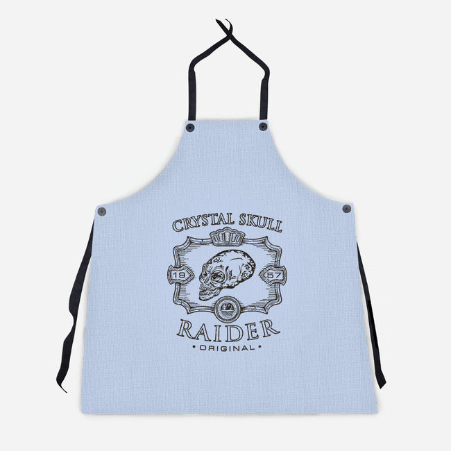 Crystal Skull Raider-Unisex-Kitchen-Apron-Olipop