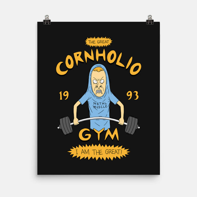 Cornholio's Gym-None-Matte-Poster-pigboom