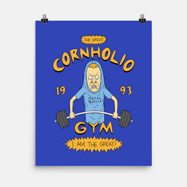 Cornholio's Gym-None-Matte-Poster-pigboom
