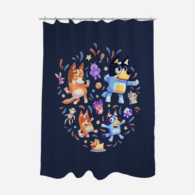 Dance Mode-None-Polyester-Shower Curtain-Geekydog