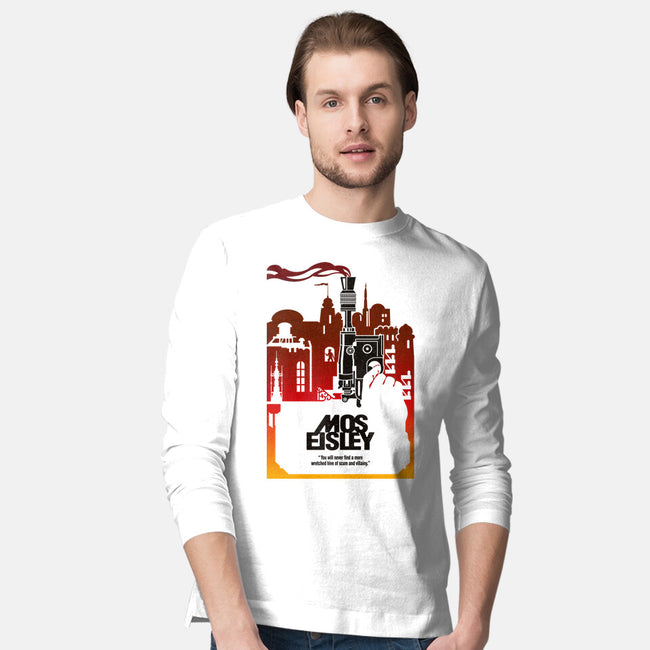 Galactic Streets-Mens-Long Sleeved-Tee-CappO