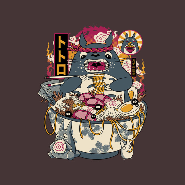 Ramen Totoro-None-Polyester-Shower Curtain-gaci